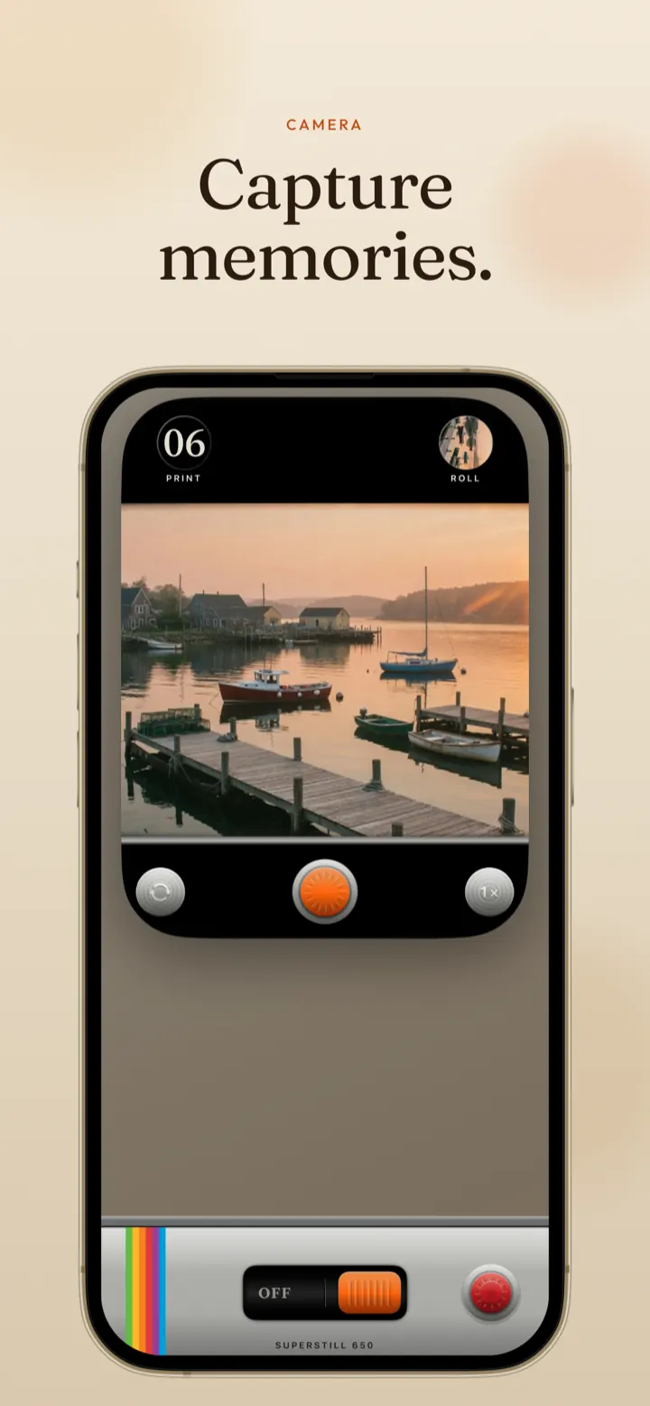 Capture memories